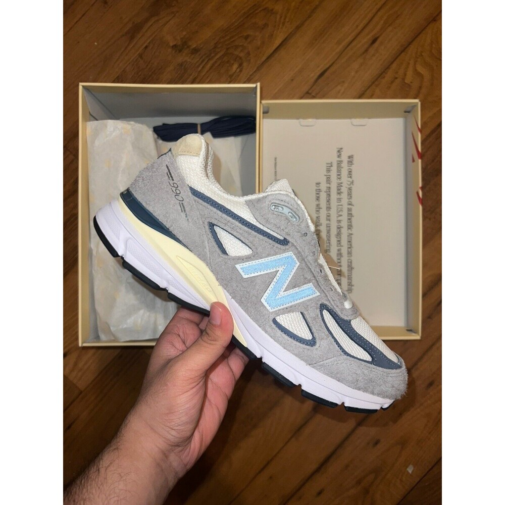 Size 9.5 - New Balance 990v4 Made in USA Grey Day 2023